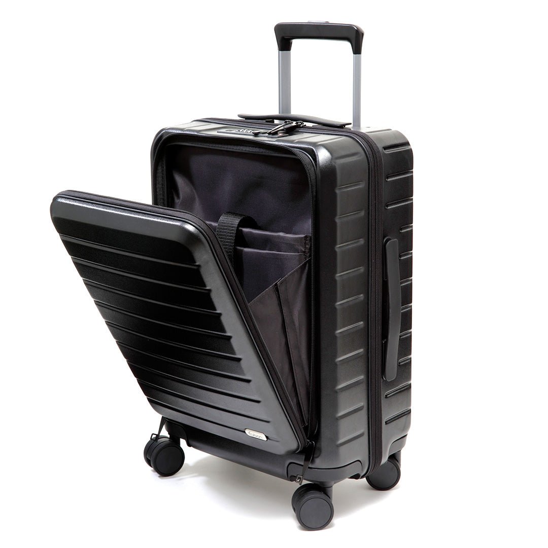 Evoon スーツケース 容量35L/機内持ち込み可能【ブラックは3営業日以内に発送・グラファイトグレー/ダークネイビーは10月下旬までに入荷予定】